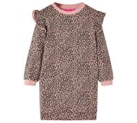 vidaXL Robe Sweatshirt pour Enfants Rose Moyen 116