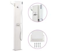 vidaXL Robinet de douche de jardin 110 cm Acier inoxydable