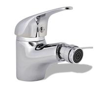 vidaXL robinet mélangeur de salle de bain et bidet chrome