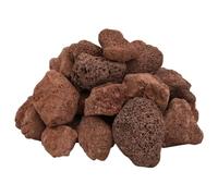 vidaXL Roches volcaniques (pierres de lave) 25 kg – rouge 5-8 cm