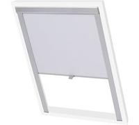 vidaXL Rolgordijn verduisterend wit S08/608 131288 Blanc G