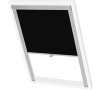 vidaXL Rolgordijn verduisterend zwart F06 131295 Noir G