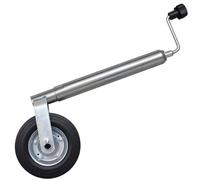 vidaXL Roue d'appui 48 mm avec 2 tubes d'appui et 3 pinces