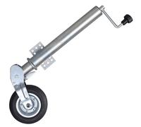 vidaXL Roue d'appui 60 mm avec 2 tubes d'appui et 2 pinces