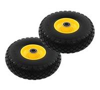 Roue de diable 2 pcs PU solide 3.00-4