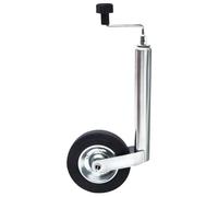 vidaXL Roue jockey pour remorque 48 mm Acier galvanisé