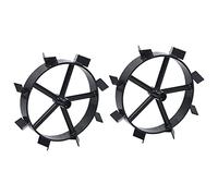 vidaXL Roues métalliques pour cultivateur à essence 6,5 ch 2 pcs