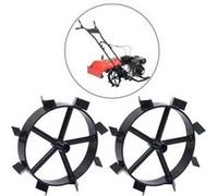 Roues métalliques pour cultivateur à essence 6,5 ch 2 pcs