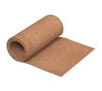 vidaXL Rouleau de liège marron 500 x 50 x 0,2 cm - Isolation durable pour sols de bureau, réduction du bruit et absorption du bruit, polyvalent pour la maison