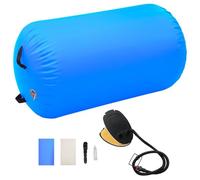 vidaXL Rouleau Gonflable Gymnastique avec Pompe Multi Couleur Multi Dimension