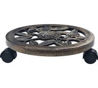 vidaXL Rouleau pour plantes 6 pcs. Bronze 30 cm plastique