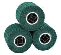 vidaXL Rouleaux de ponçage 3 pcs 180 Grain Fibre synthétique