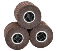 vidaXL Rouleaux de ponçage 3 pcs 320 Grains Fibre synthétique