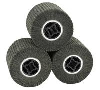 vidaXL Rouleaux de ponçage 3 pcs 600 Grit Fibre synthétique