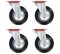 vidaXL Roulettes pivotantes 4 pcs 160 mm