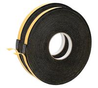 vidaXL Ruban adhésif en mousse 2 pc Noir 20mm x 10m Mousse CR