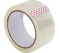 vidaXL Ruban adhésif pour paquets 72 pcs. Transparent 48 mm x 66 m