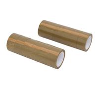 vidaXL Ruban d'emballage 12 pcs marron 48 mm x 66 m