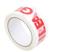 vidaXL Ruban d'emballage 36 pcs FRAGILE imprimé blanc 48 mm x 66 m, ruban de colis, ruban adhésif, ruban d'étanchéité, ruban d'expédition