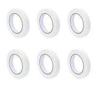 vidaXL Rubans de masquage pour peintre 6 pcs Blanc 19mm x 50m Papier