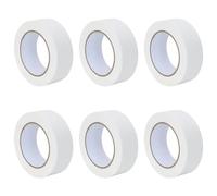 vidaXL Rubans de masquage pour peintre 6 pcs Blanc 38mm x 50m Papier