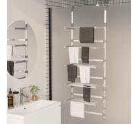 vidaXL S¿¿choir ¿¿ linge suspendu ¿¿ 5 niveaux Aluminium