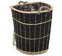 vidaXL Sac à dos de bois de chauffage avec ceintures de transport 57x51x69 cm Saule naturel