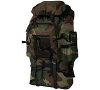 Sac et housse de randonnée vidaXL Sac à dos en style d'armée XXL 100 L Camouflage