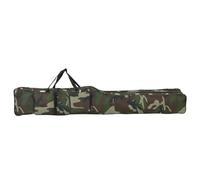 vidaXL Sac de Canne à pêche Vert Camouflage 150 cm Tissu Oxford, Sac de pêche, Coffre de Voyage de Canne à pêche, Coffre de Transport de Canne à pêche