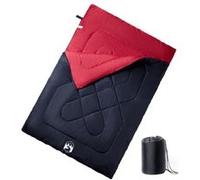 Sac de couchage double et oreillers adultes camping 3-4 saisons 94450