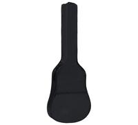 vidaXL Gitaartas voor 1/2 klassieke gitaar 94x35 cm stof zwart70157 Noir