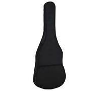 vidaXL Sac de Guitare Classique Etui Housse de Guitare avec Sangle Protection de Guitare Instrument de Musique Accessoire 3/4 Noir 94x35 cm Tissu