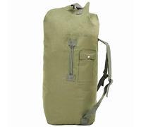 vidaXL Sac de Sport Style Militaire 85 L – Sac à Dos Voyage Vert Olive