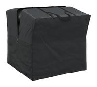 vidaXL Sac de Stockage extérieur 80 x 80 x 60 cm Tissu Oxford 210D, Sac de Rangement de Jardin et terrasse, rectangulaire, Moderne, résistant à l'eau, en Tissu Oxford pour extérieur