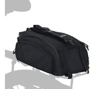 Vidaxl Sac De Vélo Porte-Bagages 12 L Noir 38x21x16 Cm