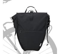 Vidaxl Sac De Vélo Pour Porte-Bagages 25 L Noir 32.5x17x57 Cm