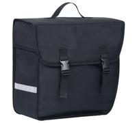 Vidaxl Sac De Vélo Simple Pour Porte-Bagages Étanche 21 L Noir