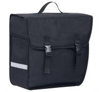vidaXL Sac de vélo Simple pour Porte-Bagages étanche 21 L Noir