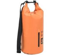 vidaXL Sac sec avec fermeture éclair Orange 20 L PVC Multicolore