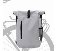 vidaXL Sacoche de vélo Gris 31 x 13 x 58 cm Polyester