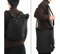 vidaXL Sacoche de vélo Noir 31 x 13 x 58 cm Polyester