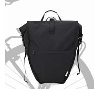 vidaXL Sacoche de vélo noire 32,5 x 17 x 57 cm Polyester