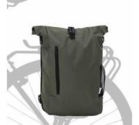 vidaXL Sacoche de vélo vert olive 31 x 13 x 58 cm Polyester