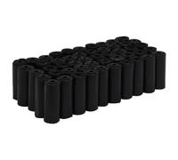 vidaXL Sacs à crottes pour chiens 750 pcs noir 30x20 cm PE