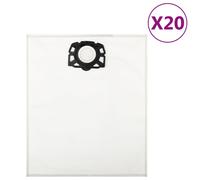 VidaXL Sacs d'aspirateur pour Kärcher WD4 20 pcs