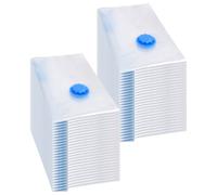 50x Sacs de Voyage sous Vide Sacs de Vêtements Sac de Rangement Stockage Sac d'Economie d'Espace Maison de Déménagement 60x40 cm