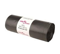 vidaXL Sacs poubelles 150 pcs Noir 240 L