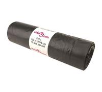 vidaXL Sacs poubelles avec cordons 150 pcs noir 240 L