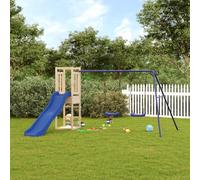 Vidaxl Salon De Jardin 10 Pcs Avec Coussins Marron Résine Tressée