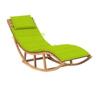 Vidaxl Salon De Jardin 3 Pcs Avec Coussins Bois Massif D'acacia